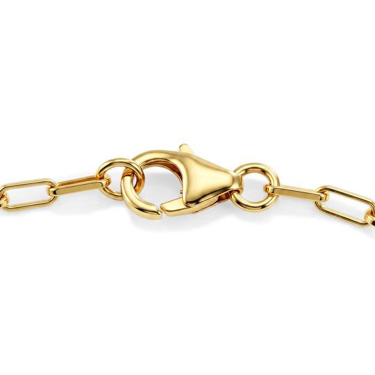 LUXURIANT DIAMOND - Lab Grown Diamant SI-GH SGL zertifiziert Armband ca. 19 cm 925 Silber 750 Gelbgold vermeil ca. 0.55 ct