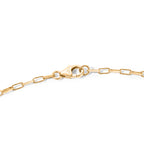LUXURIANT DIAMOND - Lab Grown Diamant SI-GH SGL zertifiziert Halskette ca. 45 cm 925 Silber 750 Gelbgold vermeil ca. 1,02 ct.