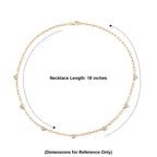 LUXURIANT DIAMOND - Lab Grown Diamant SI-GH SGL zertifiziert Halskette ca. 45 cm 925 Silber 750 Gelbgold vermeil ca. 1,02 ct.