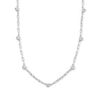 LUXURIANT DIAMOND - Lab Grown Diamant SI-GH  SGL zertifiziert
  Halskette ca. 45 cm 925 Silber Rhodiniert ca. 1,02 ct.