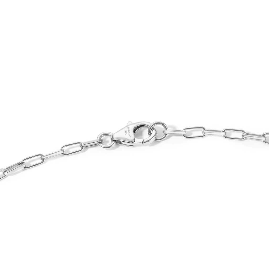 LUXURIANT DIAMOND - Lab Grown Diamant SI-GH Halskette ca. 45 cm 925 Silber Rhodiniert ca. 1,02 ct.