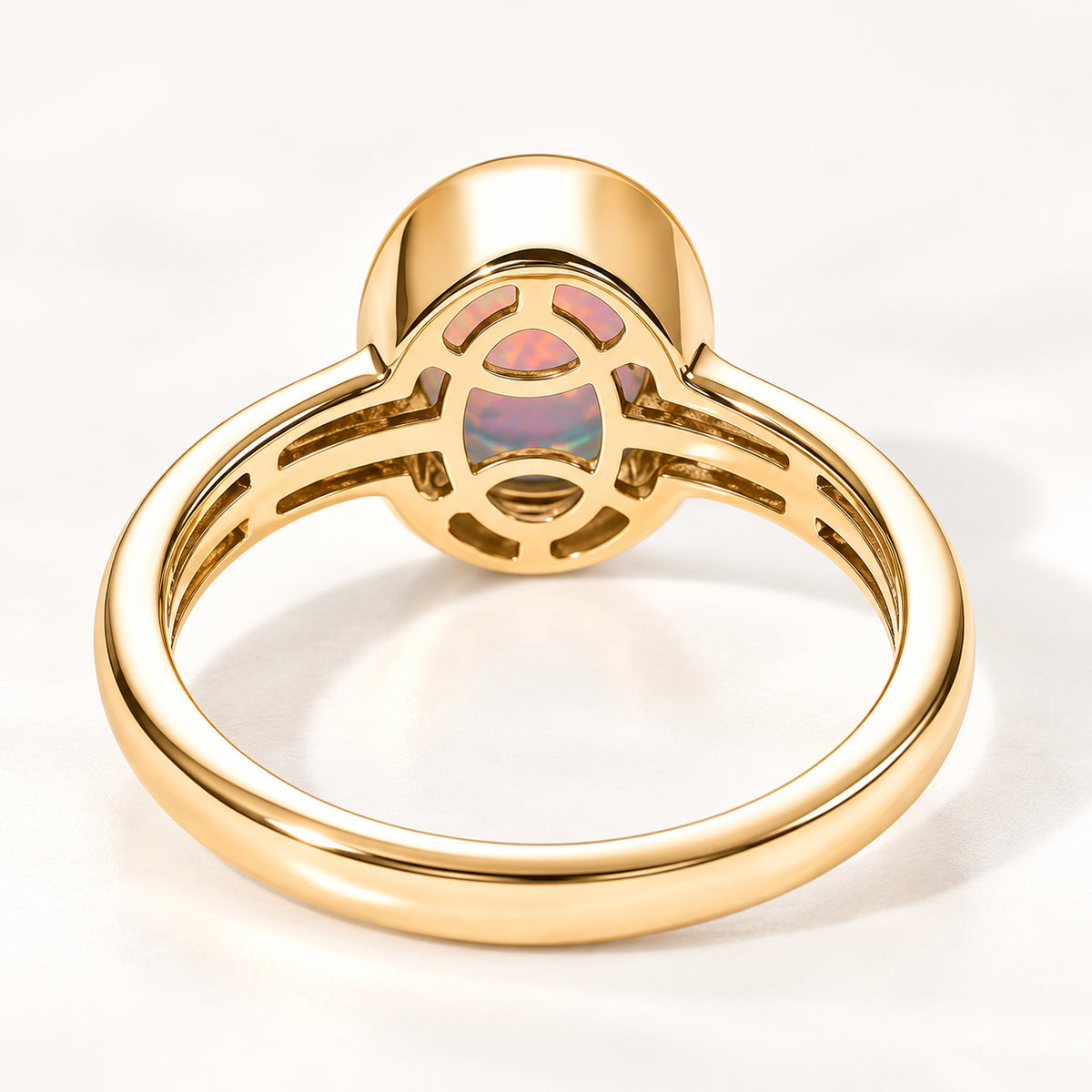 750 Gelbgold vermeil