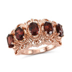 EVER TRUE Afrikanischer Amethyst Ring 950 Kupfer (Größe 20.00) ca. 2,22 ct