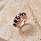 EVER TRUE Afrikanischer Amethyst Ring 950 Kupfer (Größe 20.00) ca. 2,22 ct