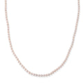 D'Joy Chinesische Akoya-Perle (4.5-5 mm) Halskette ca. Flexibles cm 925 Silber Rhodiniert