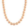 Goldene Muschelkernperle (18 mm) Halskette ca. 50 cm 316L Edelstahl 885.00 ct