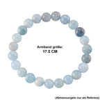 Aquamarin Armband Flexibles (ca.18-19 cm) ca. 110.00 ct