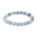 Aquamarin Armband Flexibles (ca.18-19 cm) ca. 110.00 ct
