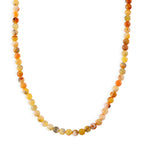 D'Joy Gelber Opal Halskette, flexibel, 316L Edelstahl ca. 140.00 ct