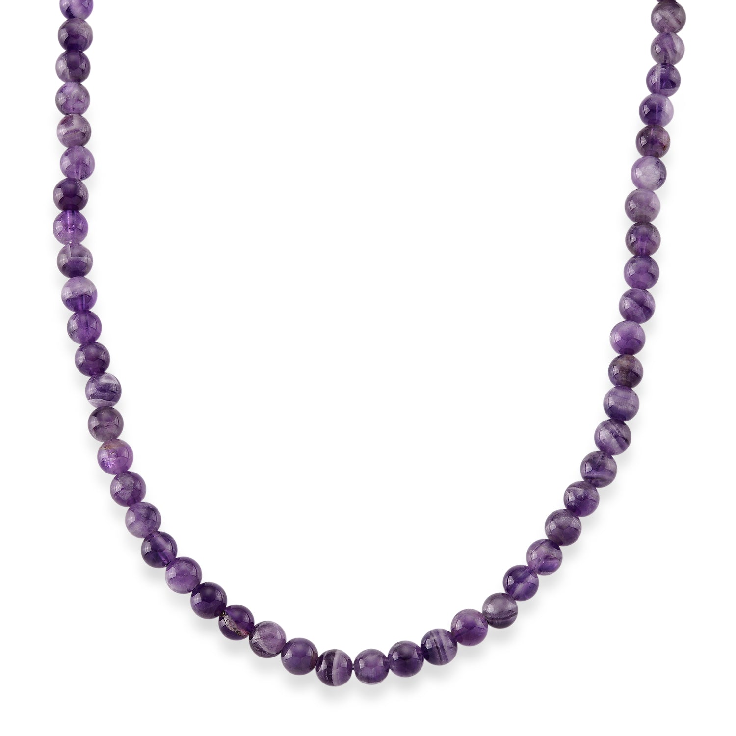 D'Joy Chevron Zweifarbiger Amethyst Halskette ca. Flexibles cm 316L Edelstahl ca. 200.00 ct