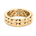 EVER TRUE Reine Bronze 750 VergoldetRing (Größe 18.00) ca. 6,35g