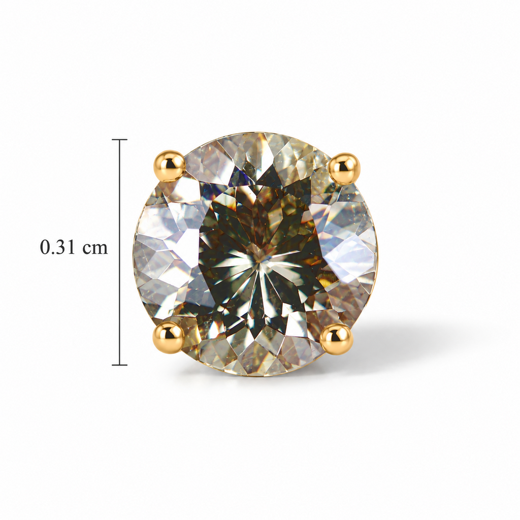 LUXORO AAA Turkizit Ohrringe 417 Gold ca. 3,00 ct.