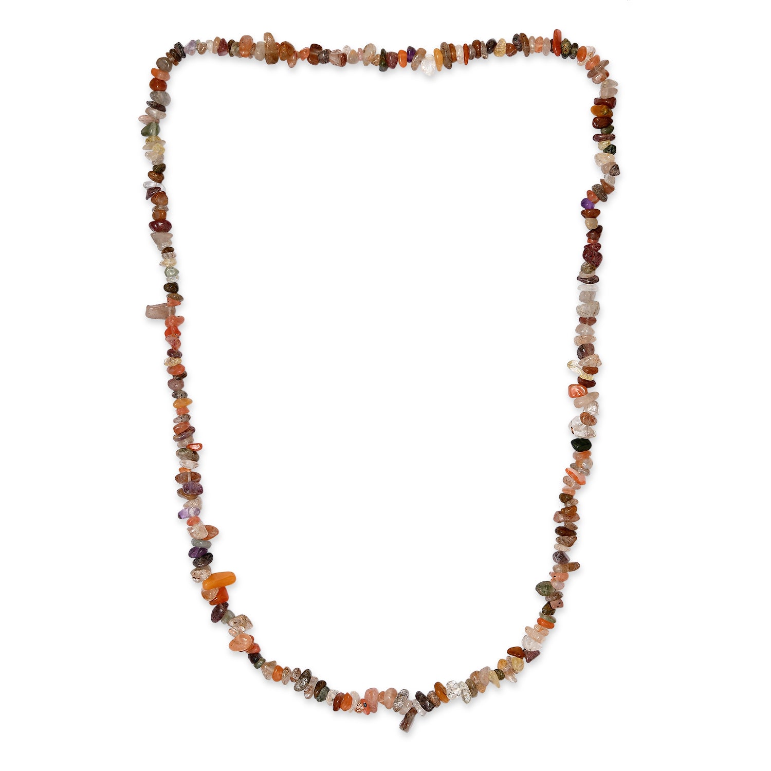 Strahlen Quarz Halskette 70 cm ca. 274.70 ct