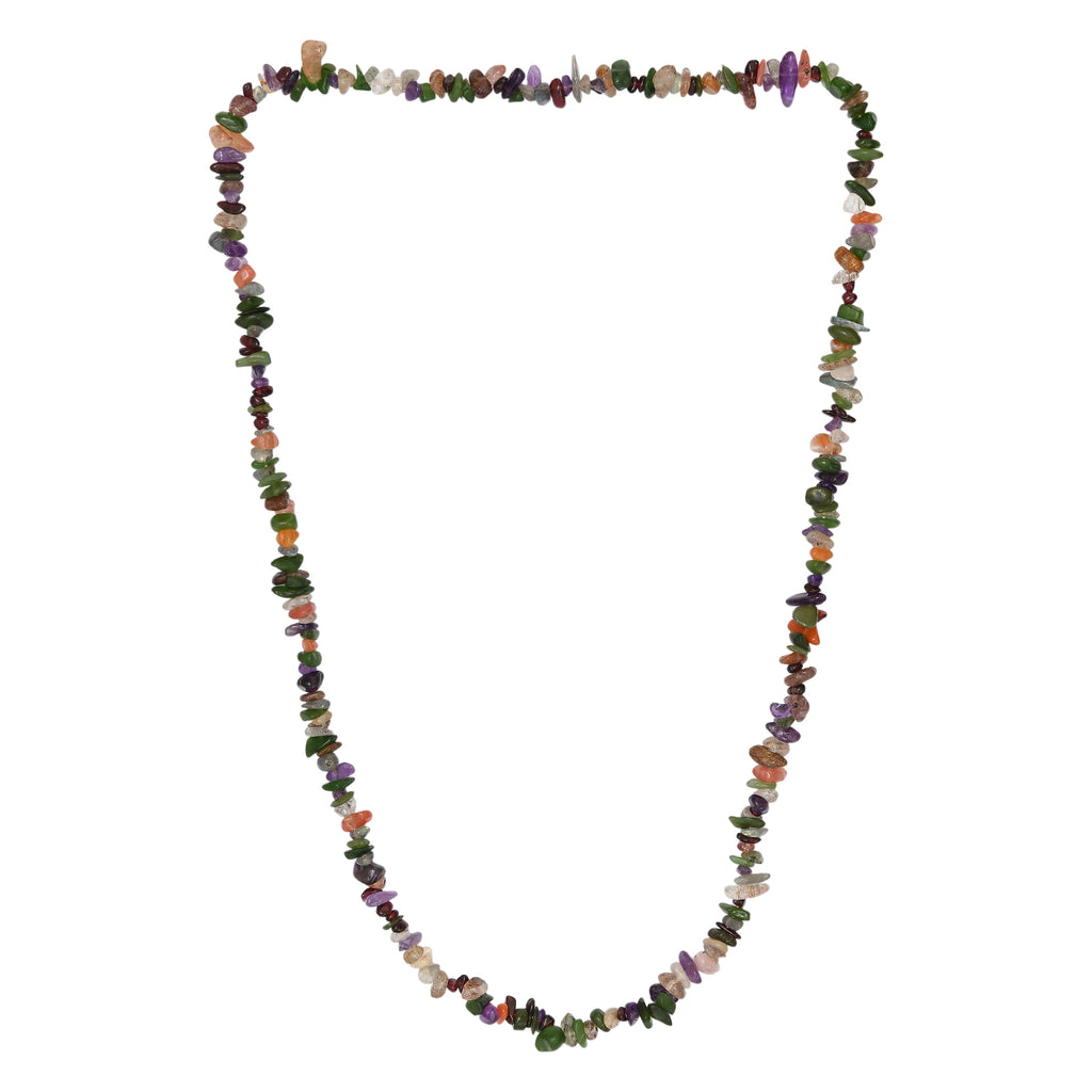 Mehrfarbig Edelsteine Halskette 70 cm ca. 265.00 ct