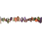 Mehrfarbig Edelsteine Halskette 70 cm ca. 265.00 ct