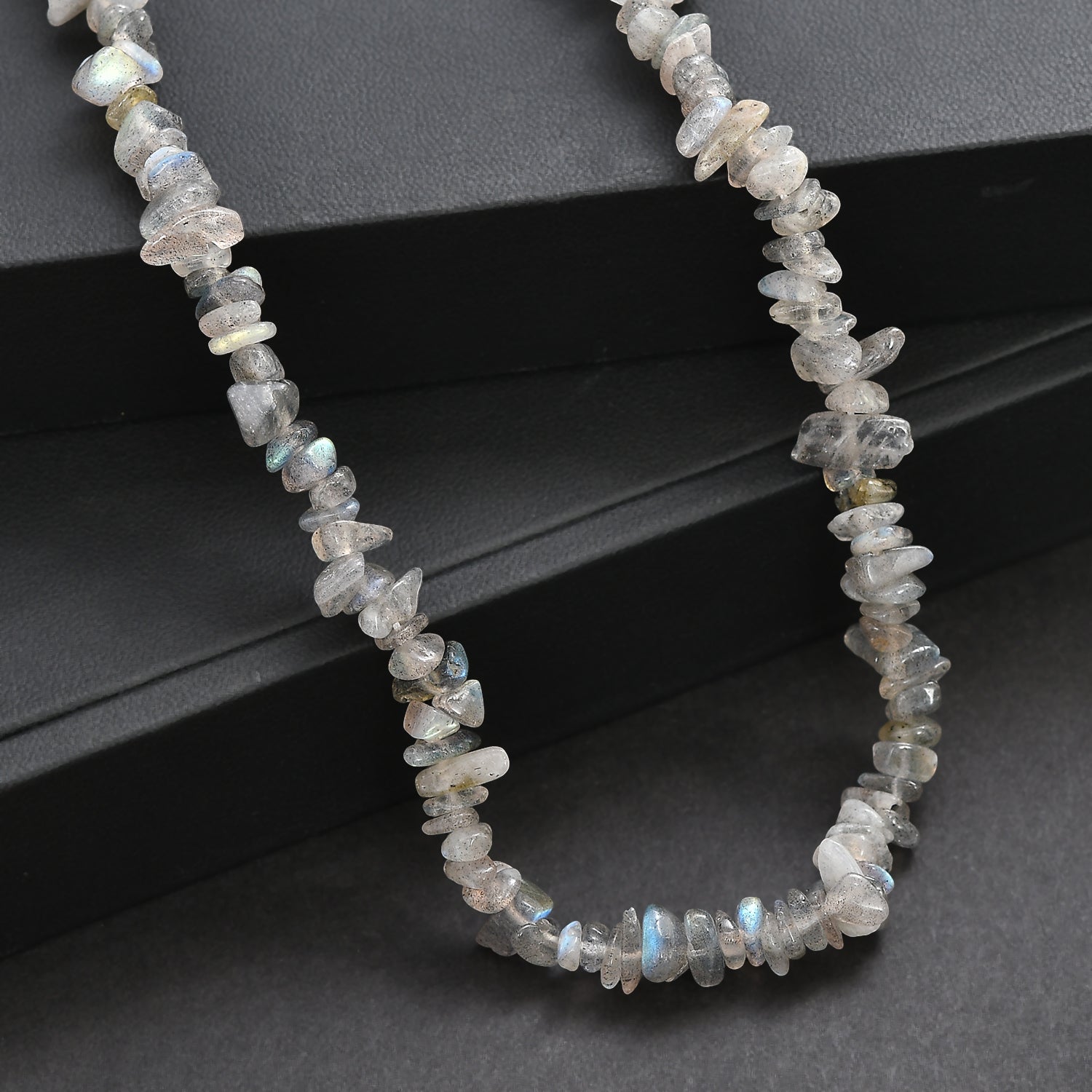 Labradorit Halskette 70 cm ca. 235.00 ct