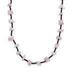 Kunzit, Schwarzer Spinell Halskette 91 cm ca. 240.00 ct