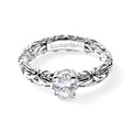 LUXURIANT DIAMOND - Lab Grown Diamant SI-GH Ring 925 Silber (Größe 17.00) ca. 0,79 ct