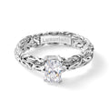 LUXURIANT DIAMOND - Lab Grown Diamant SI-GH Ring 925 Silber (Größe 17.00) ca. 1,02 ct