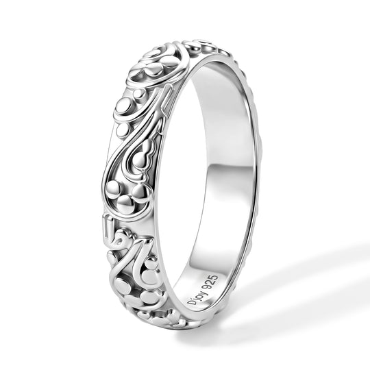 925 Silber Ring (Größe 18.00) ca. 2,75g