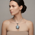 D'Joy AA Larimar Anhänger 925 Silber ca. 7,83 ct.