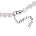 Achat, Glas Halskette, flexibel, 316L Edelstahl 85.00 ct