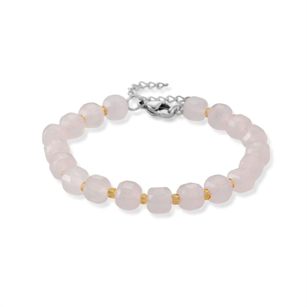 Achat, Glas Armband, flexibel, 316L Edelstahl 58.00 ct