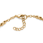EVER TRUE Natürliches Peridot Armband, ca. 19 cm, 950 Kupfer ca. 3.74 ct
