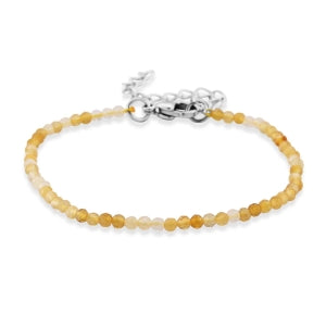 Citrin Armband ca. 18+5cm Extender 316L Edelstahl ca. 8.00 ct
