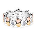 LUXURIANT DIAMOND - Lab Grown Diamant SI-GH Ring 925 Silber (Größe 17.00) ca. 0,25 ct