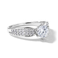 LUXURIANT DIAMOND - Lab Grown Diamant SI-GH SGL zertifiziert   Ring 925 Silber Rhodiniert (Größe 17.00) ca. 1.98 ct