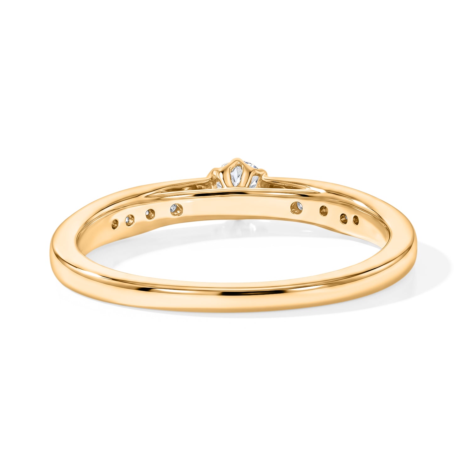 750 Gelbgold vermeil