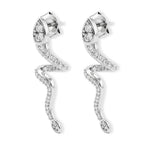 LUXURIANT DIAMOND - Lab Grown Diamant SI-GH SGL zertifiziert
 Ohrringe 925 Silber Rhodiniert ca. 0,57 ct.