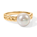 EVER TRUE Süßwasser Perle (9-9.5 mm) Ring 950 Kupfer (Größe 17.00)