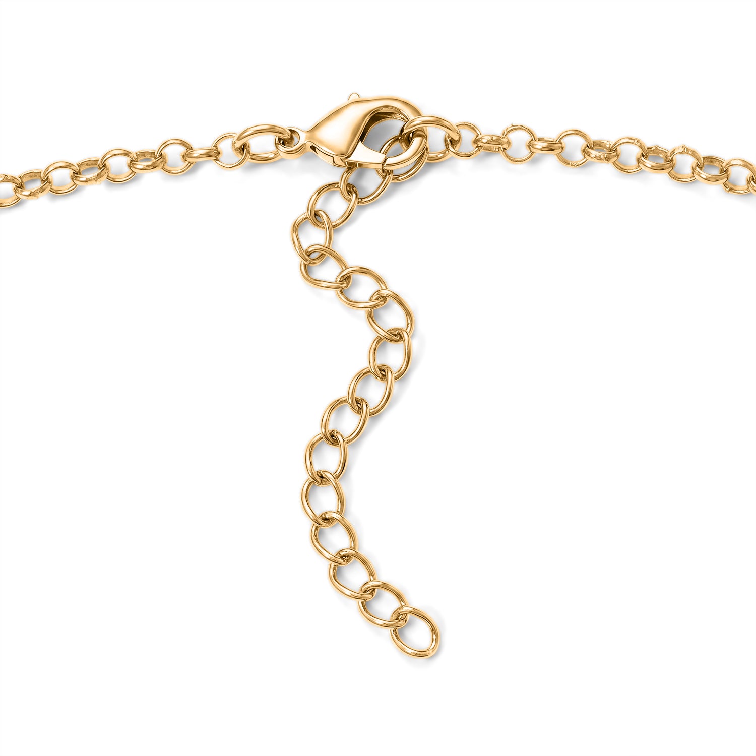 EVER TRUE Süßwasser Perle (7-7.5 mm) Halskette ca. 45 cm 950 Kupfer, Goldfarben, 45.16 ct