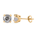 D'Joy Moissanit Ohrringe 925 Silber Rhodiniert ca. 2.02 ct