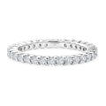 LUXURIANT DIAMOND - Lab Grown Diamant SI-GH SGL zertifiziert Ring 925 Silber Rhodiniert (Größe 17.00) ca. 0.95 ct