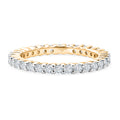 LUXURIANT DIAMOND - Lab Grown Diamant SI-GH SGL zertifiziert Ring 925 Silber Rhodiniert (Größe 17.00) ca. 0.95 ct