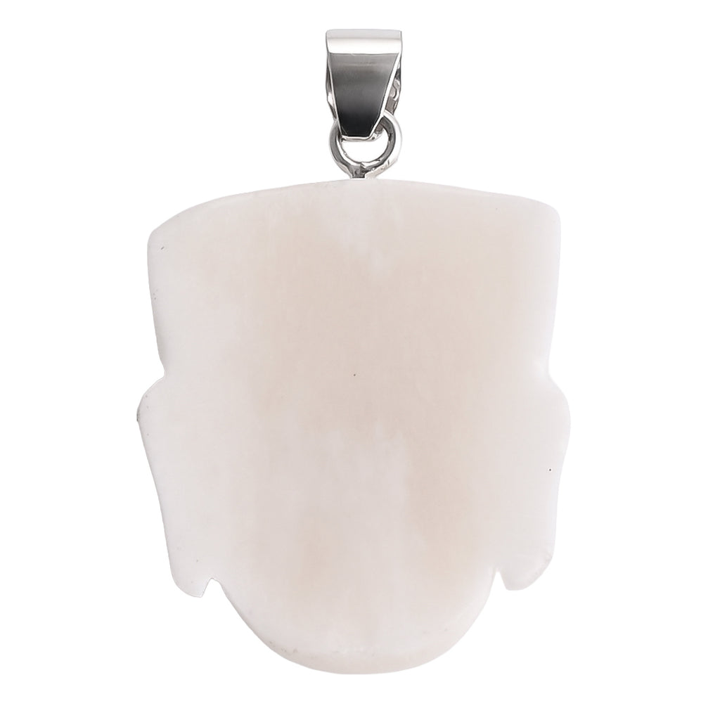 Ox Bone Anhänger 925 Silber ca. 21.91 ct