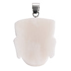 Ox Bone Anhänger 925 Silber ca. 21.91 ct