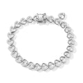 EVER TRUE Weißer Diamant Armband ca. 19 cm Nickelfreies Messing