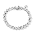 EVER TRUE Weißer Diamant Armband ca. 19 cm Nickelfreies Messing