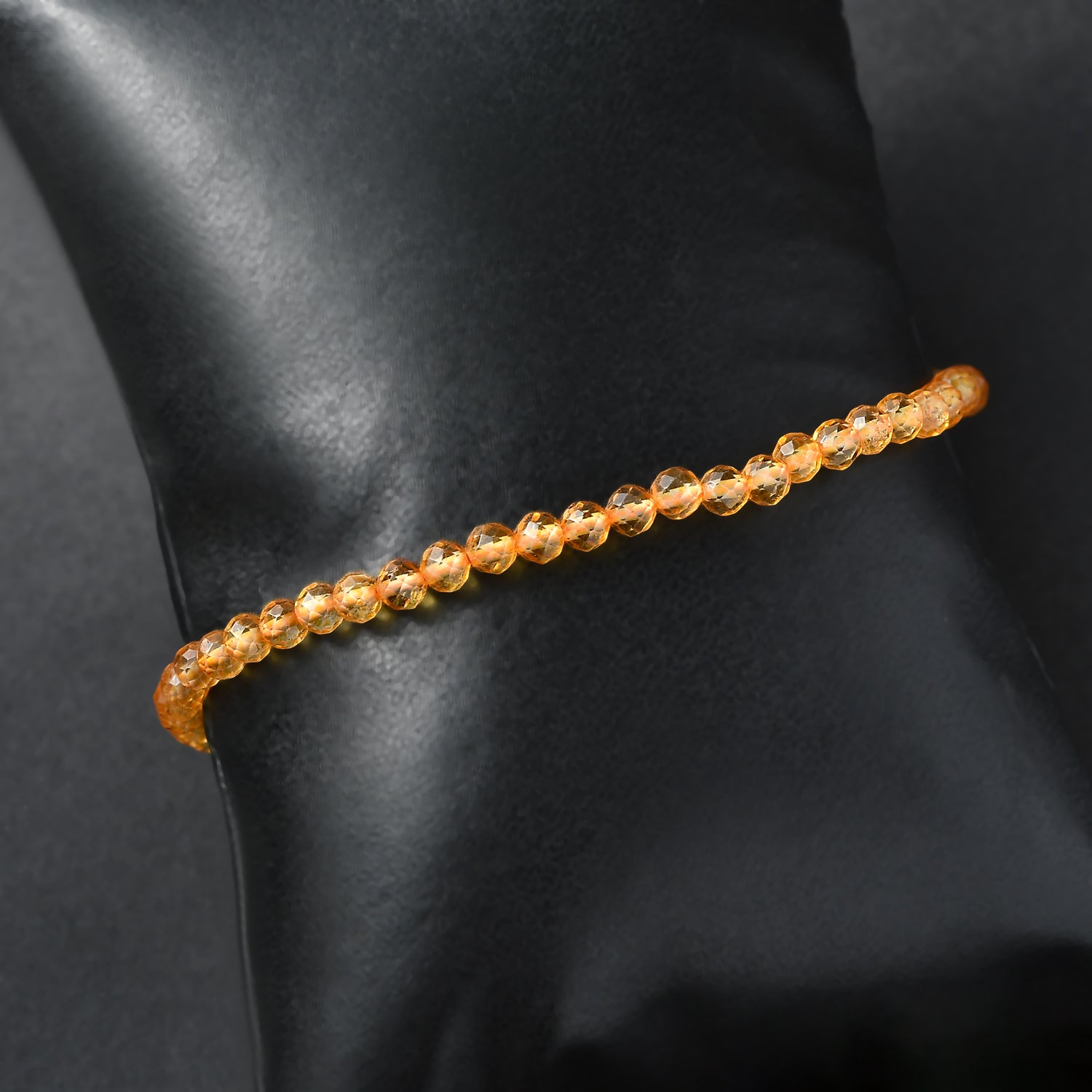 EVER TRUE Citrin Armband ca. 19 cm 316L Edelstahl ca. 14.50 ct