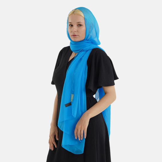 LA MAREY Luxus-Seidenschal aus 100% Maulbeerseide, weicher Fall, 110x180 cm, Kupfer