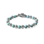 D'Joy AA Larimar Armband ca. 19 cm 925 Silber ca. 45,60 ct.