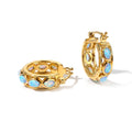 EVER TRUE AA Natürlicher, äthiopischer Welo Opal Ohrringe 950 Kupfer ca. 2,44 ct.