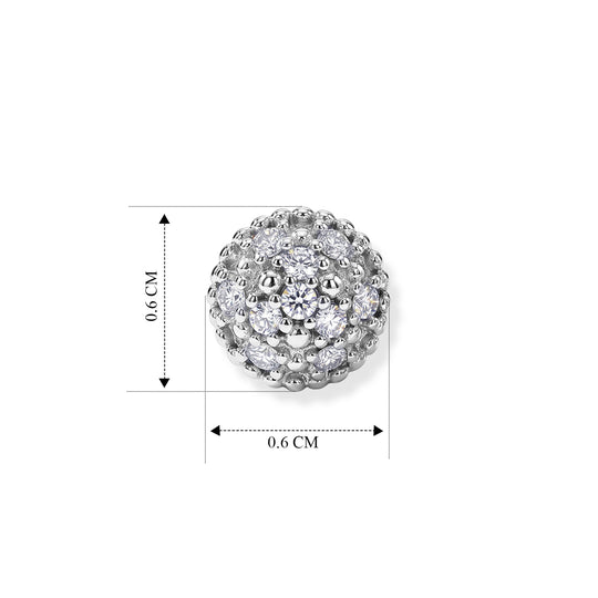 EVER TRUE Grüner Diamant Ohrringe Nickelfreies Messing