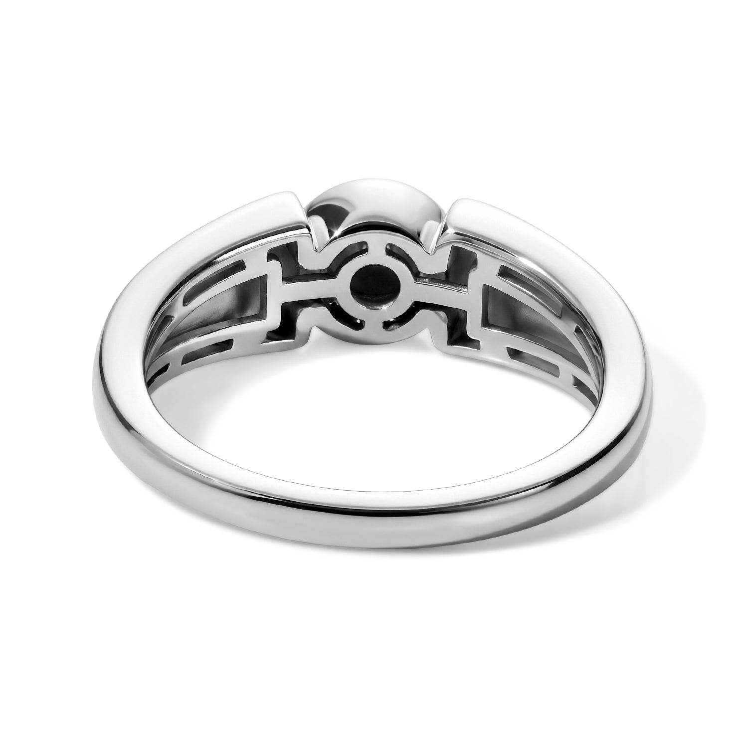EVER TRUE Weißer Diamant Ring Nickelfreies Messing (Größe 21.00)