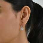 EVER TRUE Weißer Diamant Ohrringe Nickelfreies Messing ca. 0,02 ct.