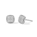 EVER TRUE Weißer Diamant Ohrringe Nickelfreies Messing ca. 0,08 ct.